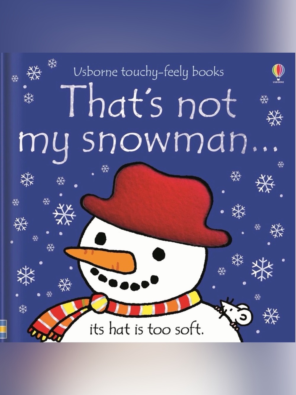 NEW Usborne touchy-feely book- Thats not my Snowman